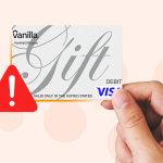 how to fix vanilla gift card error messages