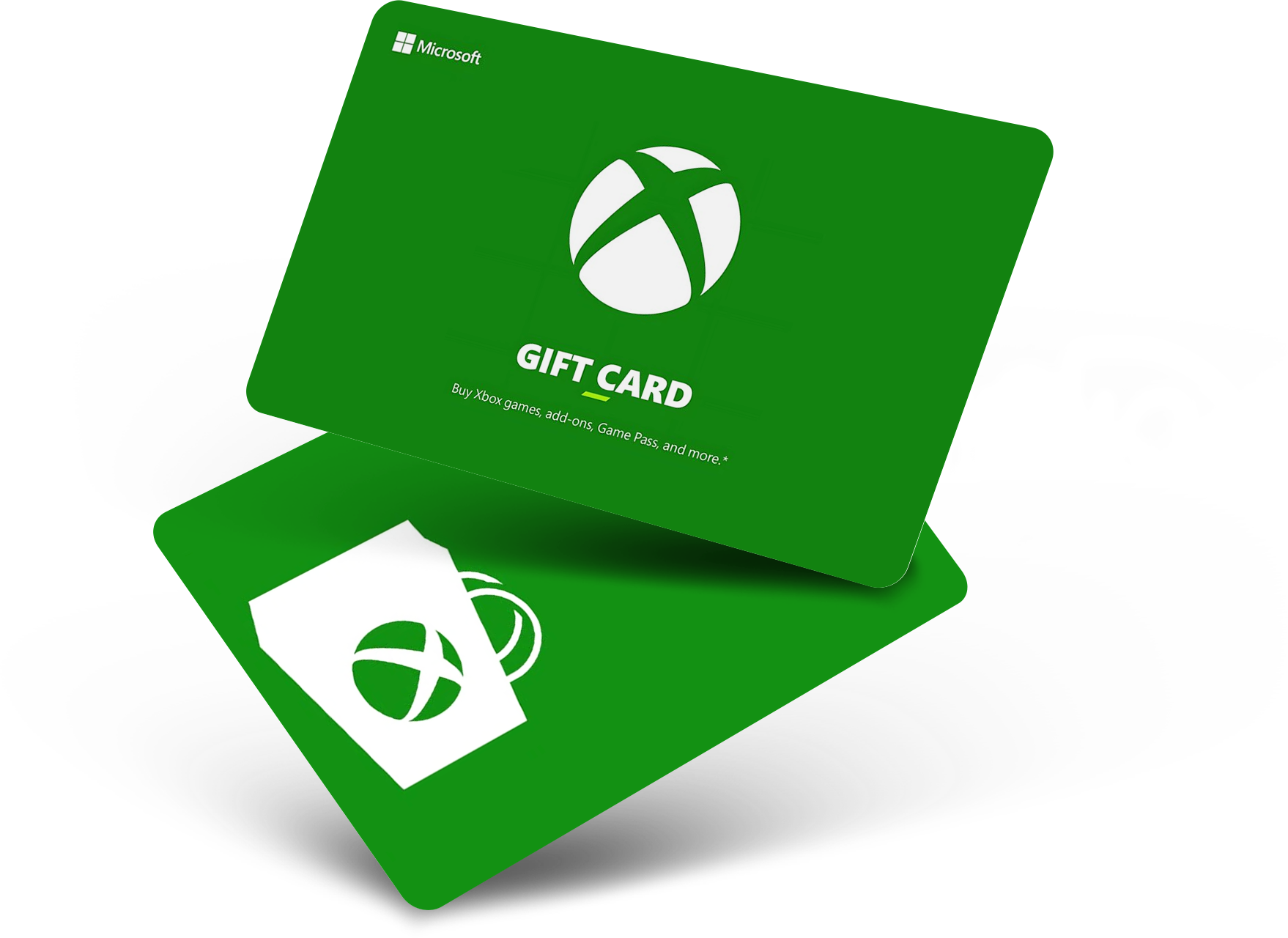 xbox gift card mockup