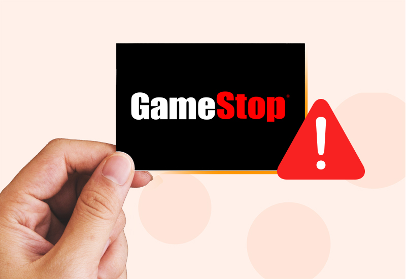 gamestop gift card not working