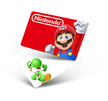 nintendo gift card mockup