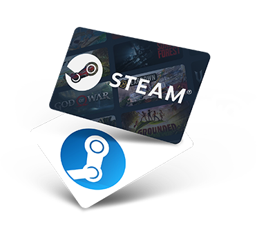 steam gift card mockup