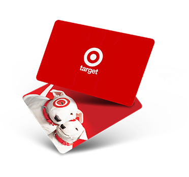 target gift card mockup