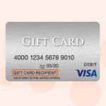 what to put for a name on visa gift card