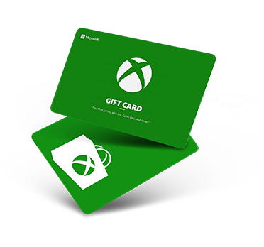 xbox gift card mockup