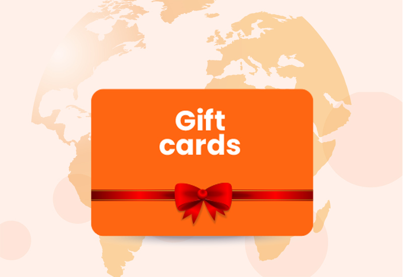 do gift cards work internationally