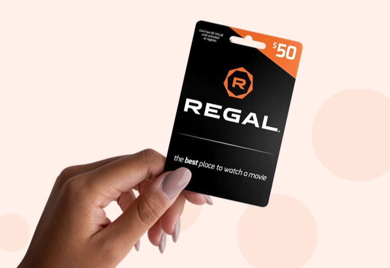 how to use regal cinema gift card online