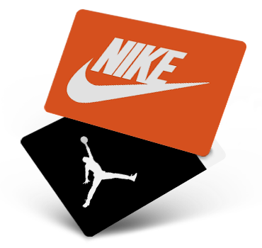 Nike double card mockup