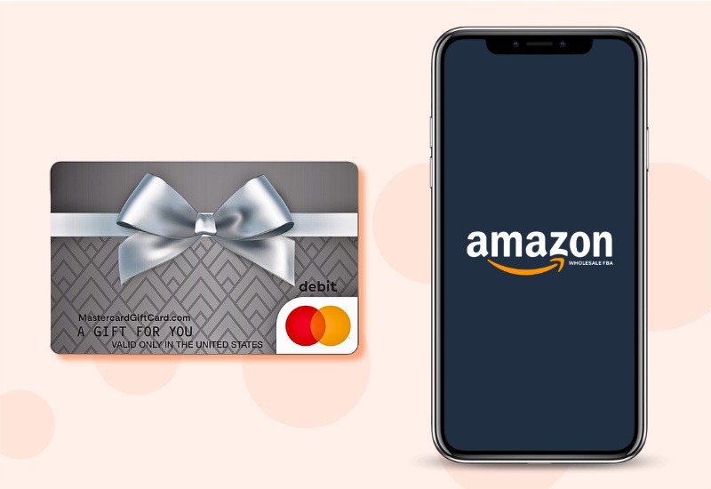 use a mastercard gift card on amazon