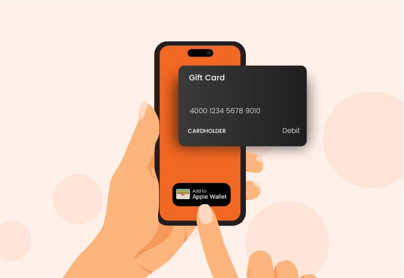 how to add gift cards to apple wallet