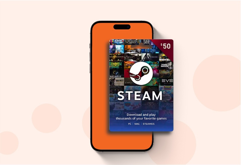 what are steam gift cards used for