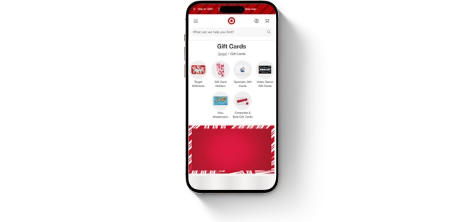 how to buy target gift card from target website