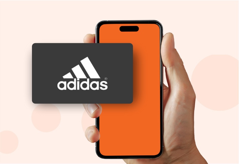 how to use adidas gift card online