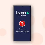 how to cancel auto recharge on lyca mobile