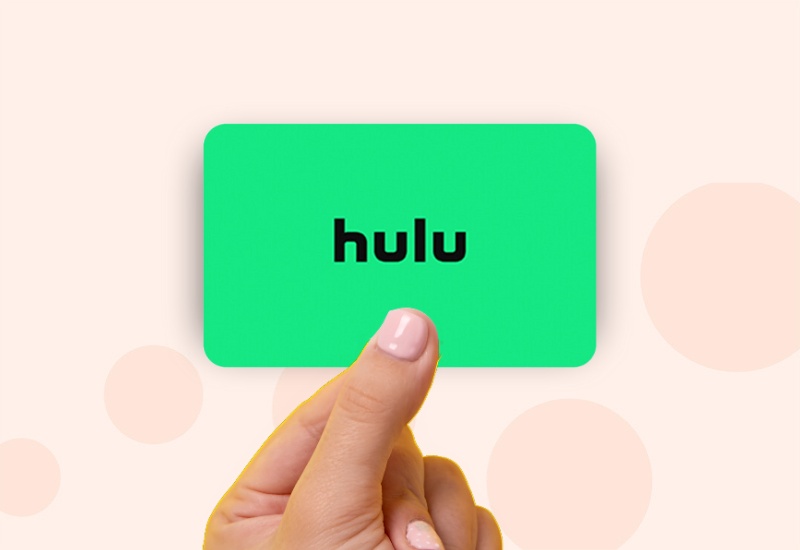 how to use hulu and hulu plus gift card