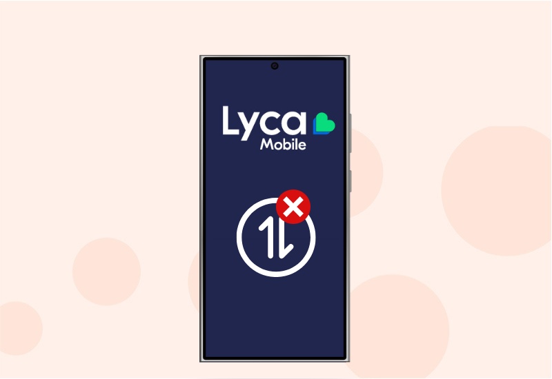 lyca mobile data not working