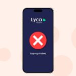 lyca mobile top-up issues