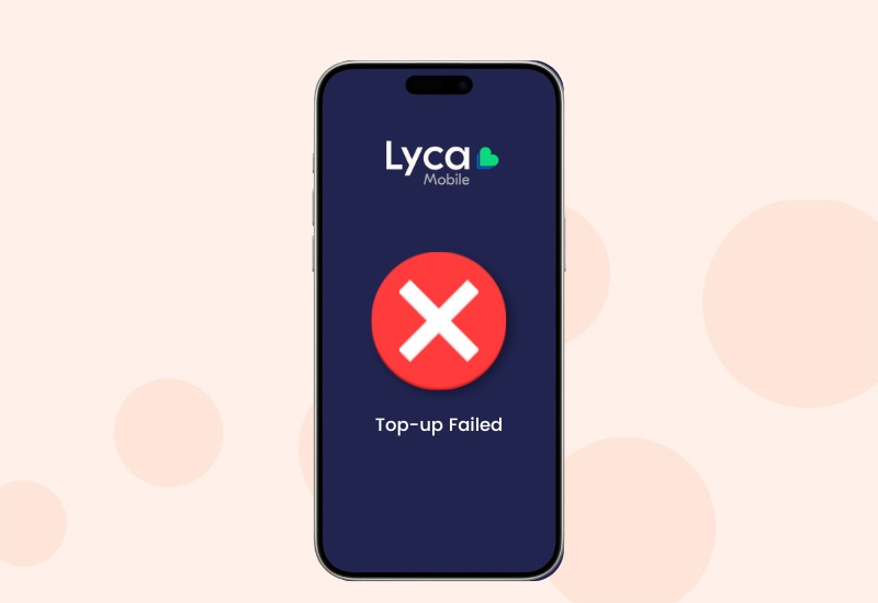 lyca mobile top-up issues