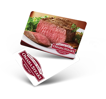 omaha steaks gift card  for valentine's day date