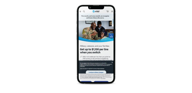 Alternative AT&T Military Plan