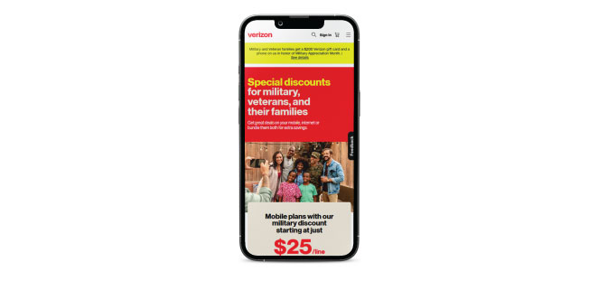 Verizon Military Discount