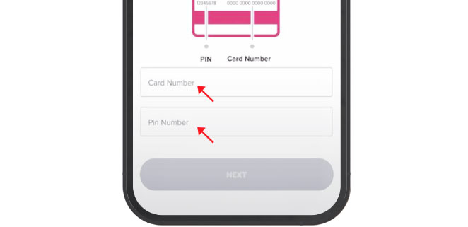 Add a Dunkin card