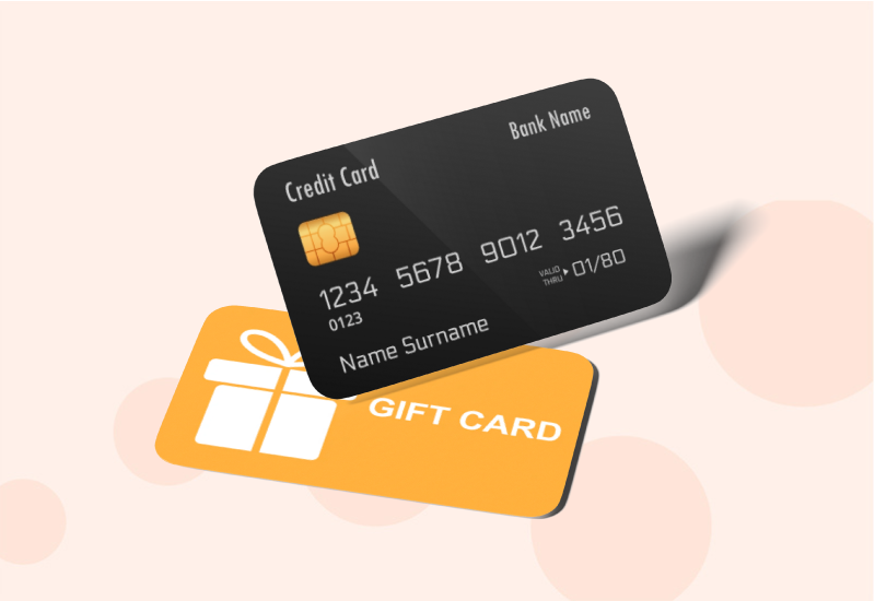 buy gift card with credit card
