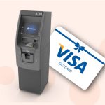 how to use visa gift card at an atm