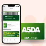 can you use asda gift card online