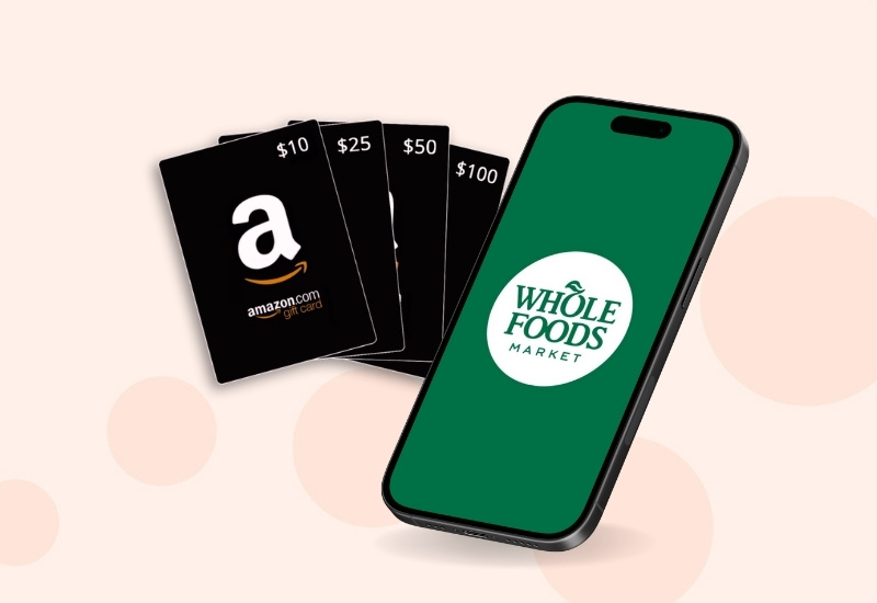 can you use amazon gift cards at whole foods