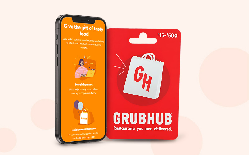 Can you use gift cards on Grubhub