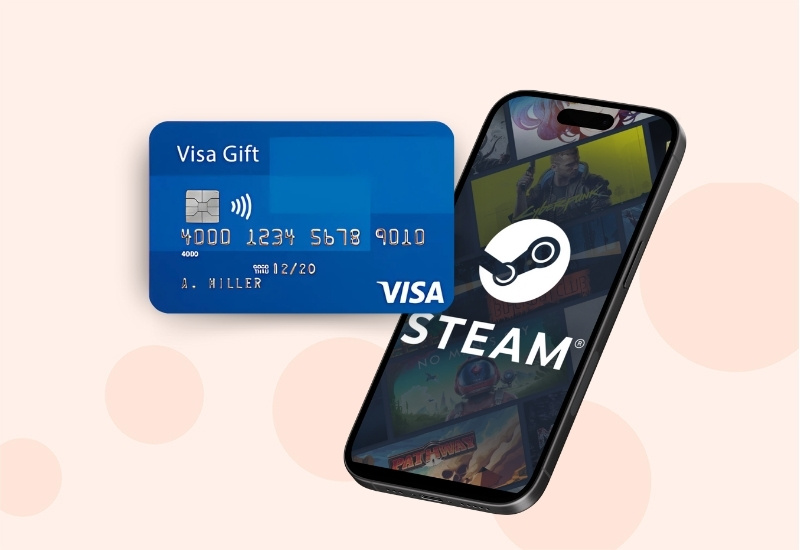 Does Steam take Visa gift cards