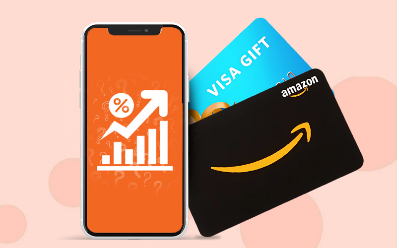 what percentage of gift cards go unused