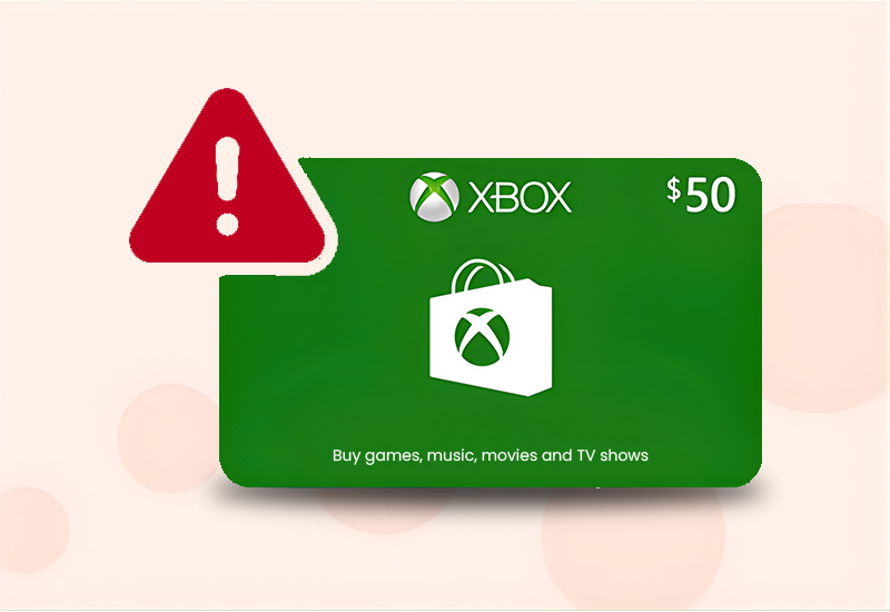 Xbox Gift Card Not Working